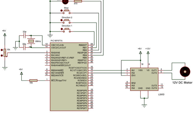 Automatic Door Controlled by Button